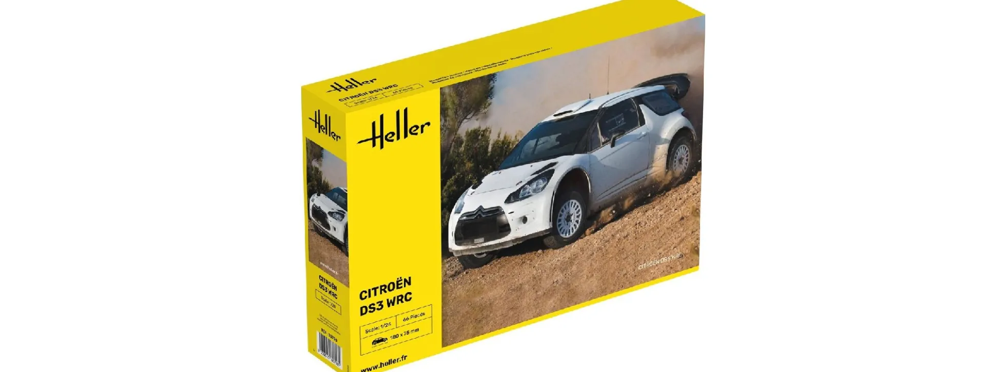 Heller 80758 Citroen DS3 WRC | Auto Bausatz 1:24