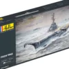 Heller 81071 Foch Flugzeugträger Schiff Bausatz 1:400