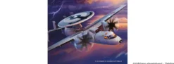 Heller 58302 Grumman E-2C Hawkeye Marine Nationale | Starter-Kit | Flugzeug Bausatz 1:72