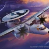 Heller 82302 Grumman E-2C Hawkeye Marine Nationale | Flugzeug Bausatz 1:72