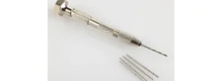 Heller 99019 Handbohrer mit 5 Bohrern | 1/1,2/1,4/1,5/1,8 mm