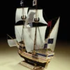 Heller 80841 La Grande Hermine | Schiff Bausatz 1:150