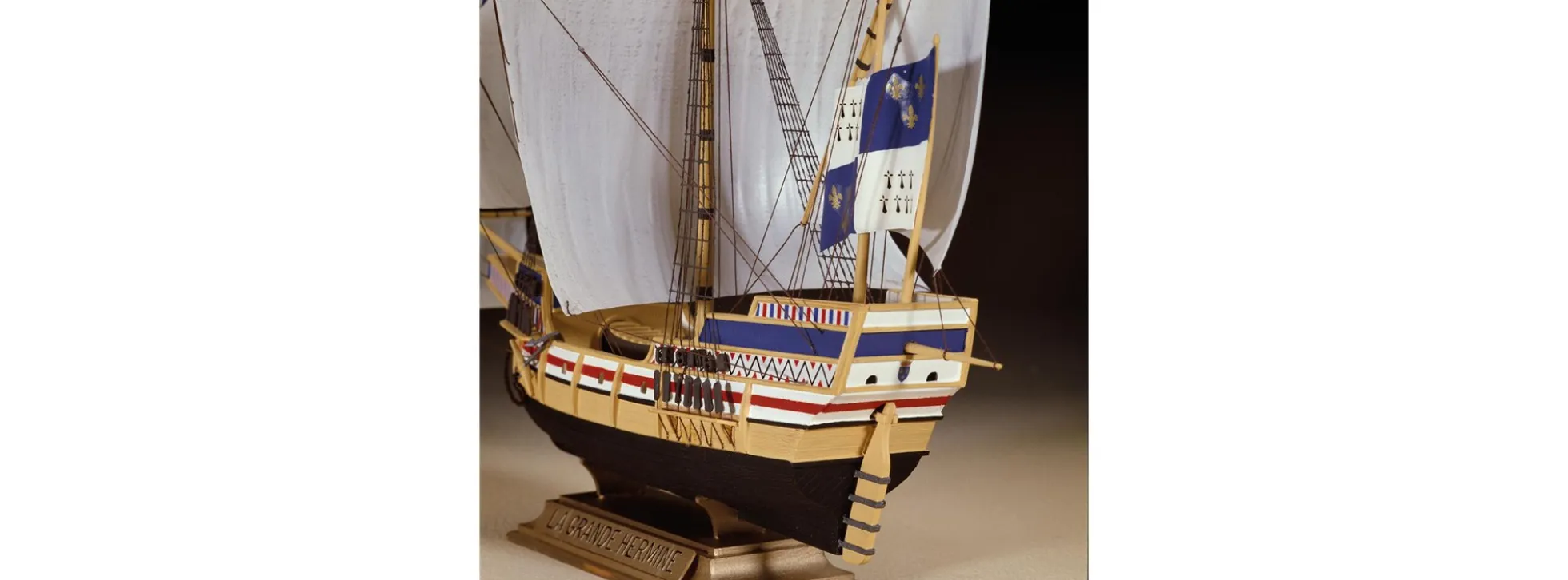 Heller 80841 La Grande Hermine | Schiff Bausatz 1:150