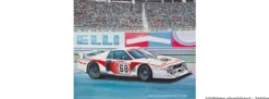 Heller 80741 Lancia Beta Montecarlo Turbo | Auto Bausatz 1:24