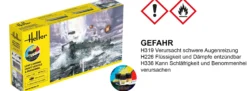 Heller 56995 LCVP Landungsboot mit Soldaten | Starter-Kit | Schiff Bausatz 1:72