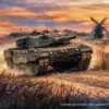 Heller 35801 Leopard 2A4 - Koninklijke Landmacht | Starter-Kit | Militär Bausatz 1:72
