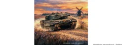 Heller 35801 Leopard 2A4 - Koninklijke Landmacht | Starter-Kit | Militär Bausatz 1:72