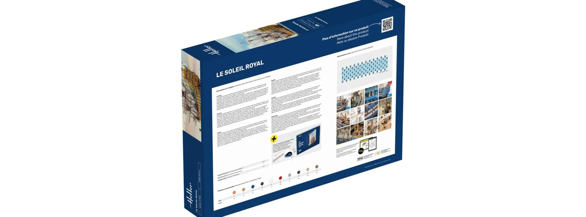 Heller 58899 Le Soleil Royal | Starter-Kit | Schiff Bausatz 1:100