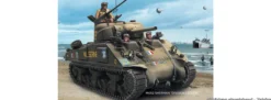 Heller 79894 M4A2 Sherman Division Leclerc | Militär Bausatz 1:72