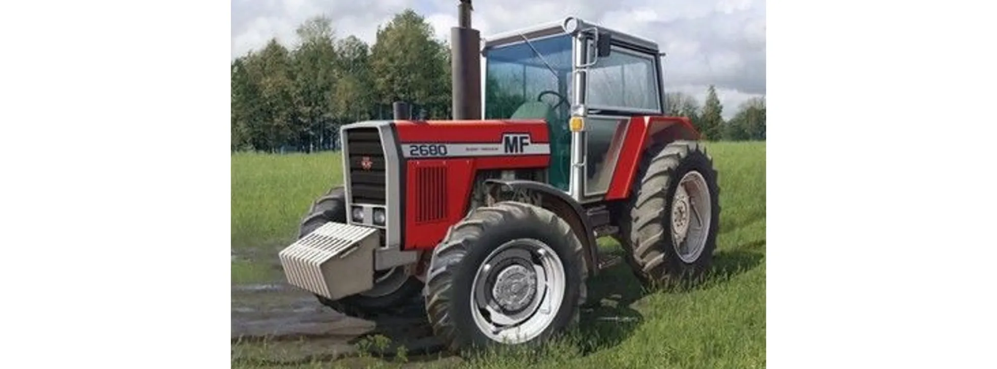 Heller 81402 Massey Ferguson 2680 | Traktor 1:24