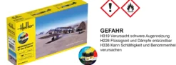 Heller 56231 Messerschmitt Bf 108 B Taifun | Starter-Kit | Flugzeug Bausatz 1:72