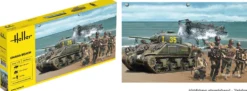 Heller 50332 Omaha Beach | Panzer Bausatz 1:72