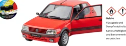 Heller 58705 Peugeot 205 GTI Starter-Kit | Auto Bausatz 1:24