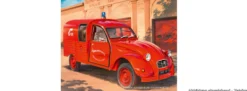Heller 58701 Starter-Kit Citroen 2CV Fourgonette AK 250 | Auto Bausatz 1:24