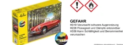 Heller 56796 Starter-Kit Citroen DS 19 Cabriolet | Auto Bausatz 1:16