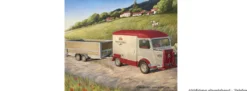Heller 52331 Starter-Kit Citroen HY + Goods Trailer | LKW-Bausatz 1:24