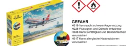 Heller 56451 Tristar LTU Starter-Kit | Flugzeug Bausatz 1:125