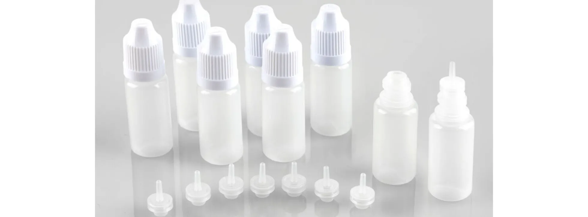 Heller 99015 Tropffläschchen 10 ml | 8 Stück