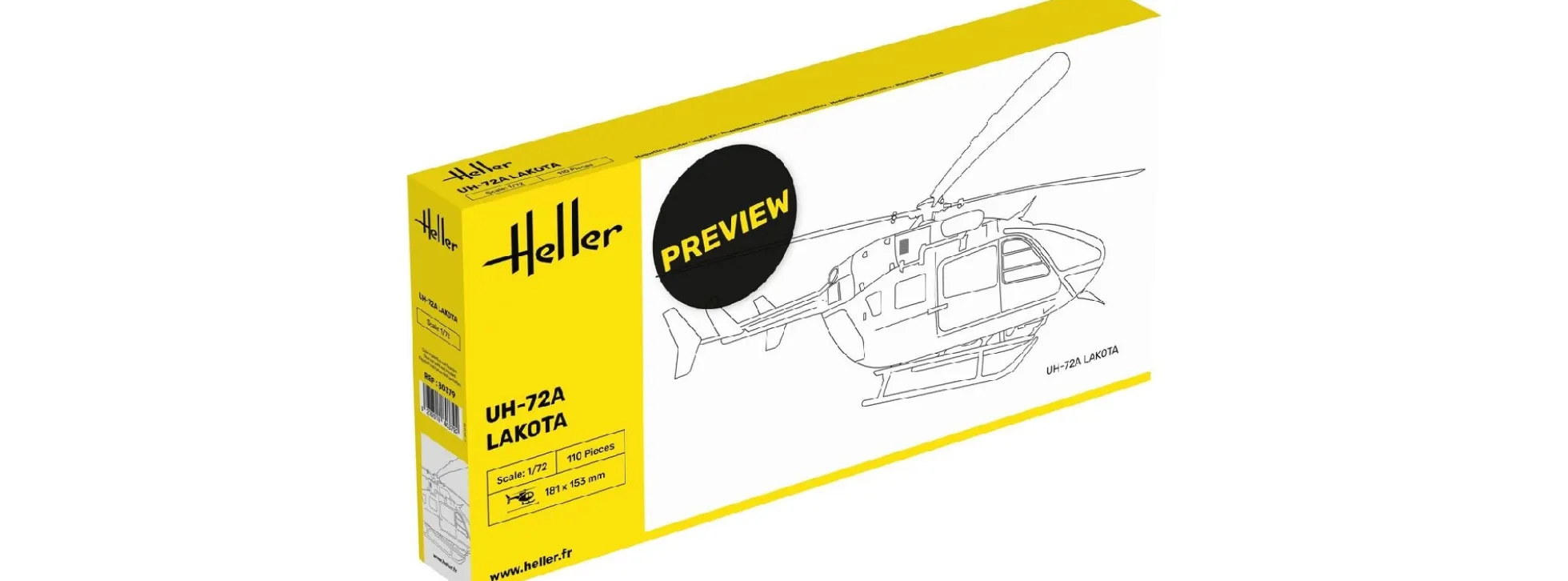 Heller 80379 UH-72A Lakota | Helikopter Bausatz 1:72
