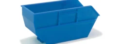 herpa 054621 Absetzmulde 15 Kubikmeter für AK16 2 Stück blau Zubehör LKW-Modell 1:87