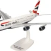 herpa 615075 Airbus A380 British Airways | Snap-Fit WINGS 1:250