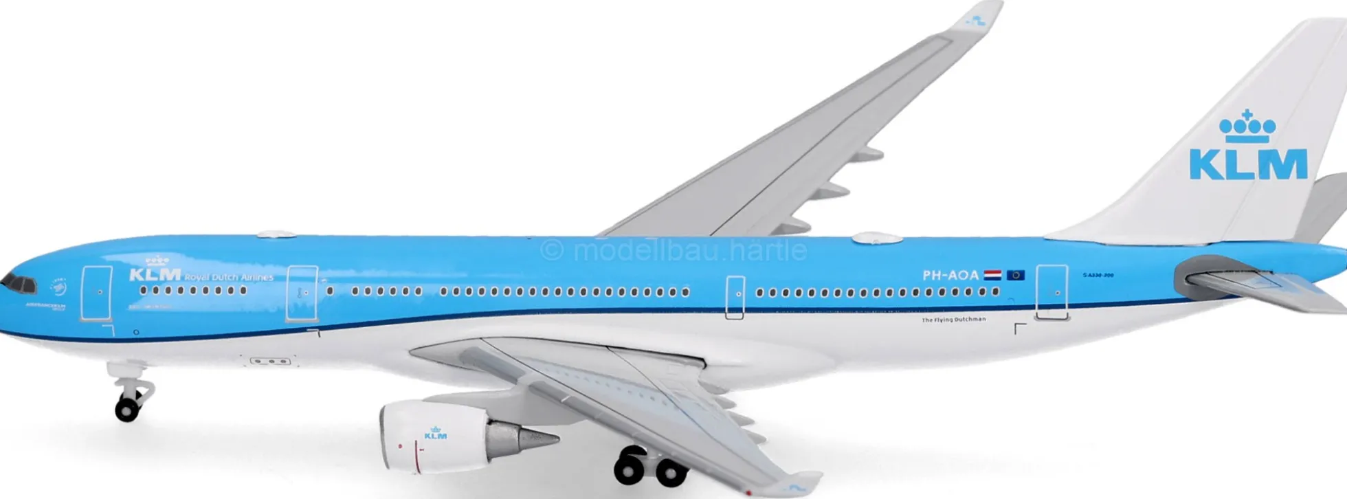 herpa 539685 Airbus A330-200 Dam - Amsterdam KLM | WINGS 1:500