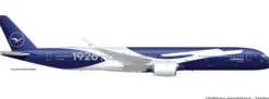 herpa 574143 Airbus A350-1000 Deutschland 100 Jahre Lufthansa | WINGS 1:200