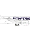 herpa 539555 Airbus A350-900 EgyptAir | WINGS 1:500