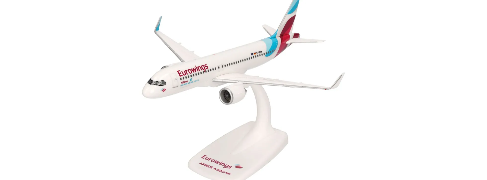 herpa 613910 Airbus A320neo Eurowings | Snap-Fit WINGS 1:200