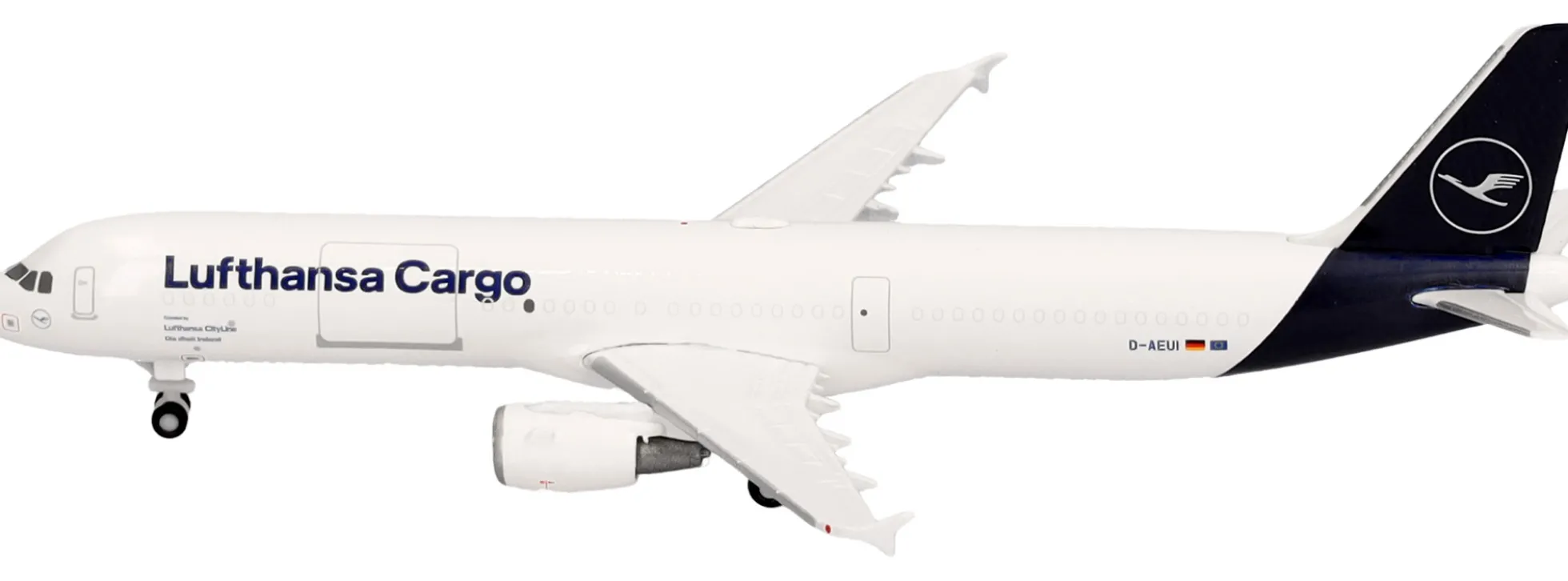 herpa 536660-001 Airbus A321P2F Lufthansa Cargo | WINGS 1:500