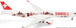 herpa 573672 Airbus A350-900 Swiss International Air Lines Wanderlust | WINGS 1:200