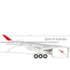 herpa 574327 Airbus A350-1000ULR Project Sunrise Qantas | WINGS 1:200