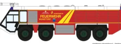 herpa 574167 Airport Fire Engine Bundeswehrfeuerwehr - LTG 62 Wunstorf | Blaulichtmodell 1:200
