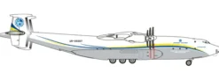 herpa 532648 Antonov AN-22 Antonov Airlines Flugzeugemodell 1:500