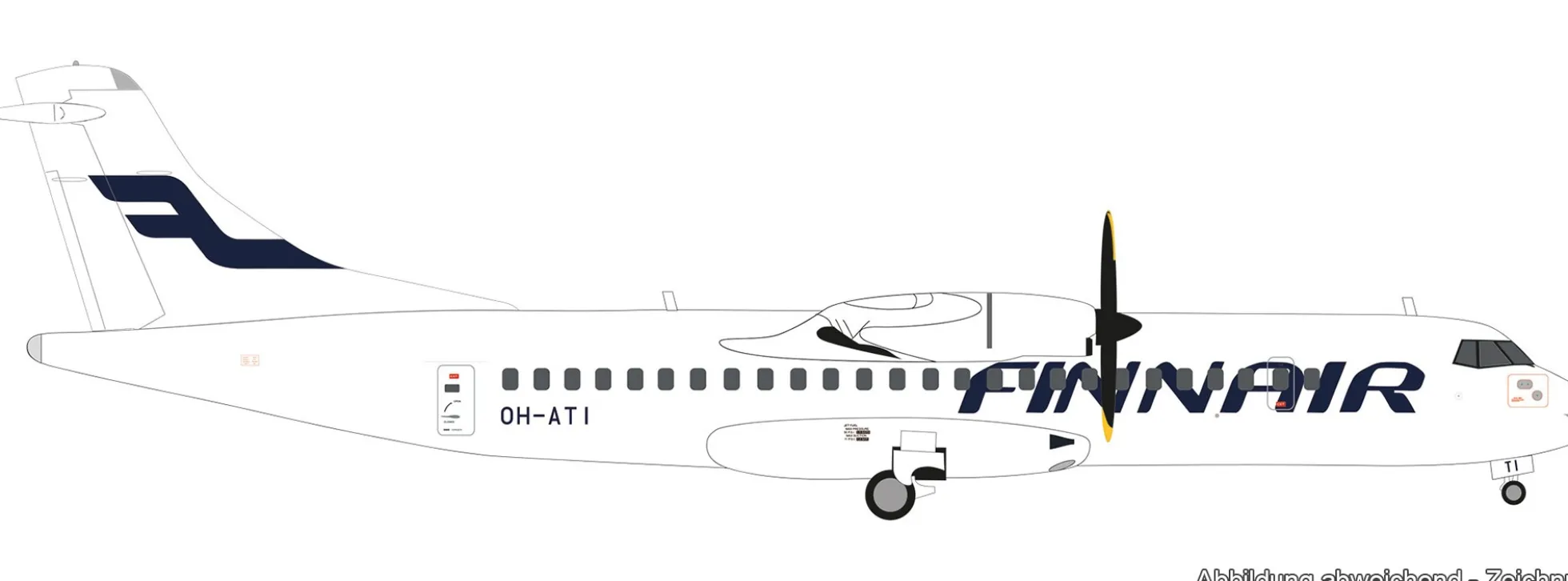 herpa 573306 ATR-72-500 Finnair | WINGS 1:200