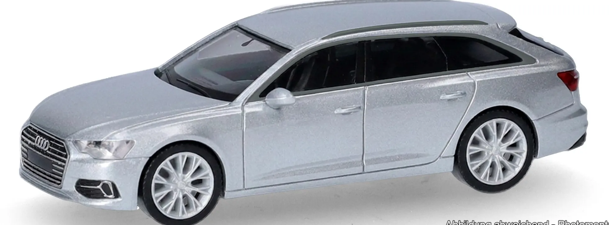 herpa 430647-006 Audi A6 Avant - eissilber | Modellauto 1:87