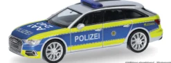 herpa 099271 Audi A6 Avant Polizei Baden-Wüttemberg | Blaulichtmodell 1:87