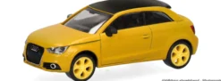 herpa 024532-002 Audi S1 - vegasgelb / schwarz | Modellauto 1:87
