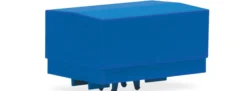 herpa 053877-003 Ballastpritsche mit Plane für Schwerlastzugmaschinen blau 2 Stück Zubehör LKW 1:87