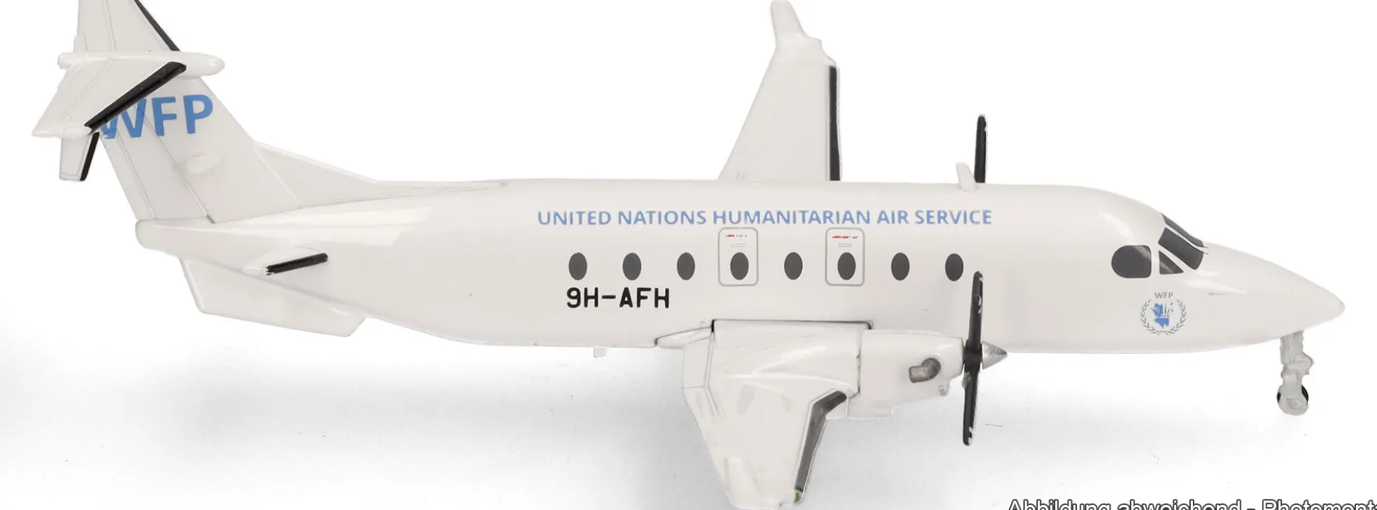 herpa 573450 Beechcraft 1900D United Nations Humanitarian Air Service | WINGS 1:200