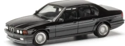 herpa 421133 BMW Alpina B11 3.5 E32 schwarz Automodell 1:87