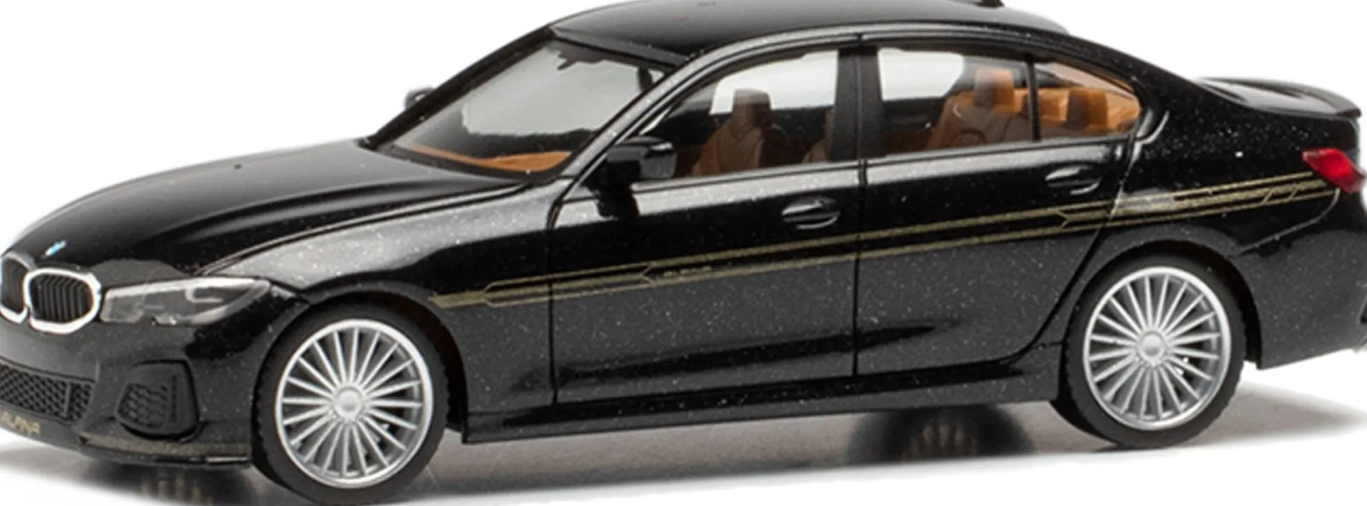 herpa 430890 BMW Alpina B3 G20 Limousine Black Saphire metallic | Modellauto 1:87