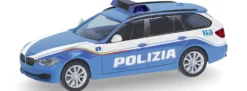 herpa 099424 BMW 3er Touring Polizia Italien | Blaulichtmodell 1:87