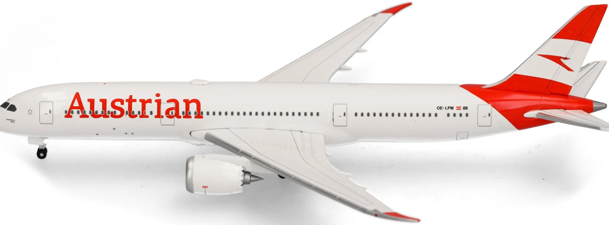 herpa 537834 Boeing B787-9 Austrian Airlines Dreamliner | WINGS 1:500
