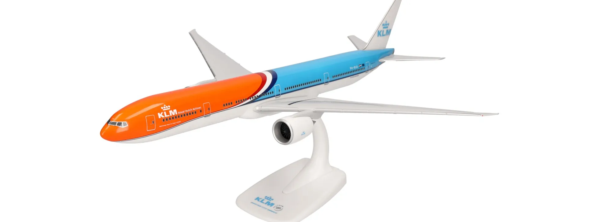 herpa 614511 Boeing B777-300ER KLM Orange Pride | Snap-Fit WINGS 1:200