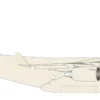 herpa 539395 Boeing C-17A Globemaster III United Arab Emirates Air Force | WINGS 1:500