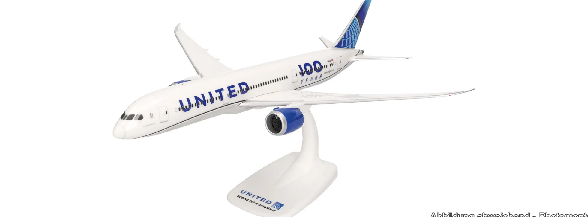 herpa 614979 Boeing 787-9 Dreamliner United Airlines | WINGS Snap-Fit 1:200