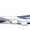 herpa 539500 Boeing 747-8 Intercontinental 100 Jahre Lufthansa | WINGS 1:500