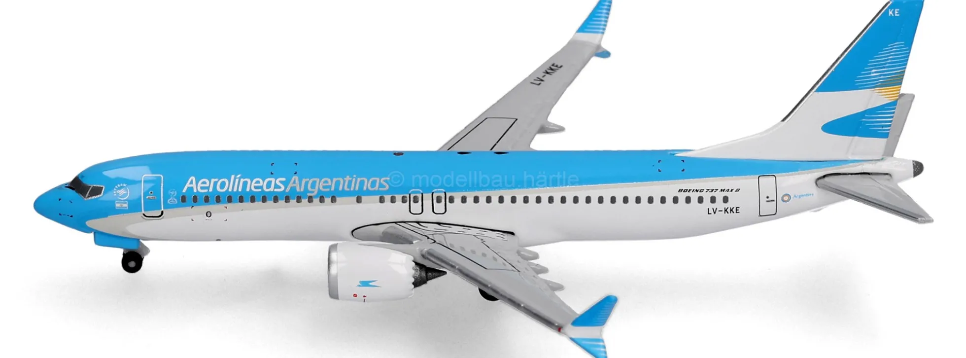 herpa 539081 Boeing 737 Max 8 Aerolineas Argentinas | WINGS 1:500