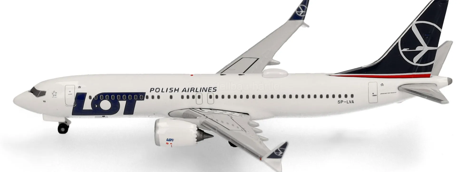 herpa 539098 Boeing 737 Max 8 LOT Polish Airlines | WINGS 1:500